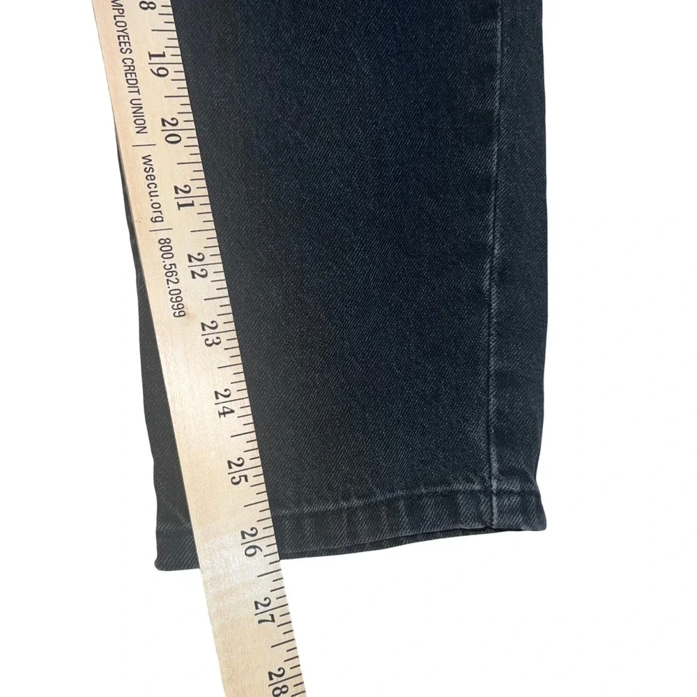 Free People Marci Denim Coveralls  Short Sleeve Faded Black Jumpsuit Size XS